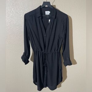 HD in Paris Charcoal Textured Dress